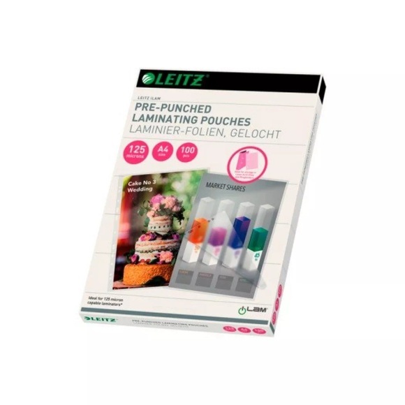 Leitz Laminierfolie A4 125 ?m, Mediengewicht