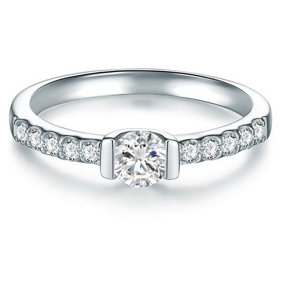 Damen Ring Damen Silber 52