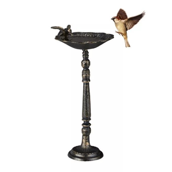 B2X - Antikes Vogelbad aus Gusseisen, 20-30CM