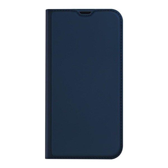 Dux Ducis - iPhone 13 Mini Flip Wallet Cover Leder Tasche - Dunkelblau