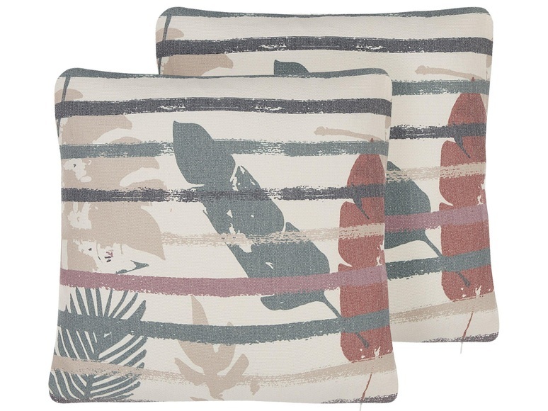 Kissen 2er Set aus Baumwolle Boho BIDENS Kissen 2er Set aus Baumwolle Boho BIDENS