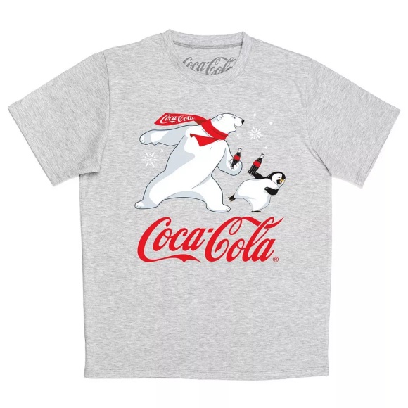 Coca-Cola - TShirt, für Herren, Grau, Größe XXL