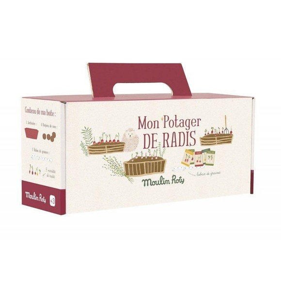 Le Jardin du Moulin, Pflanzgefässset Radieschen