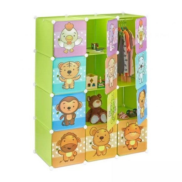 B2X - Regal für Kinderzimmer mit Motiv, 49cm