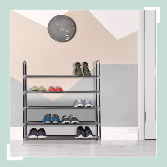 B2X - Schuhregal für 20 Paar Schuhe, 87cm