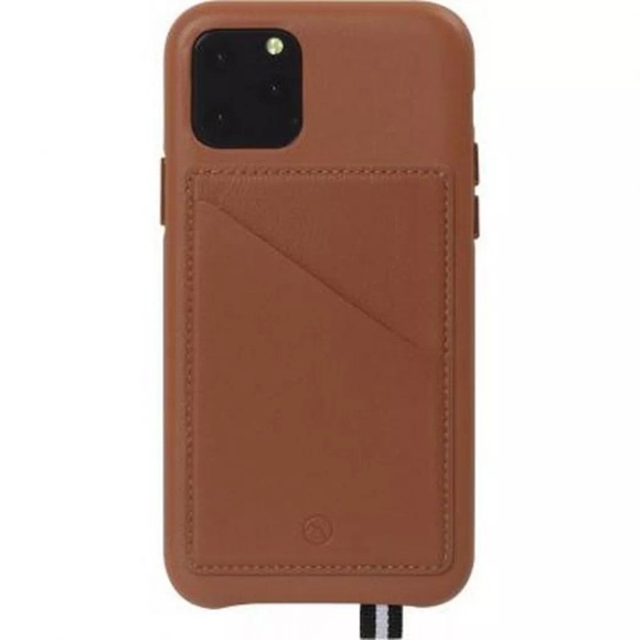 Avizar - Hülle Leder Kartenhalter iPhone 11 Pro, Braun