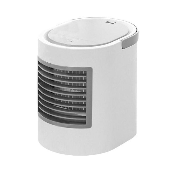 Tragbarer Ventilator, Luftreiniger und Luftkühler mit Wassertank Tragbarer Ventilator, Luftreiniger und Luftkühler mit Wassertank