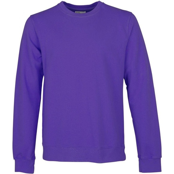 Sweatshirt Mit Rundhalsausschnitt Classic Organic Ultra Violet Herren M