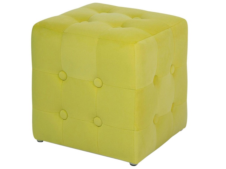 Ottomane aus Samtstoff Modern WISCONSIN Ottomane aus Samtstoff Modern WISCONSIN