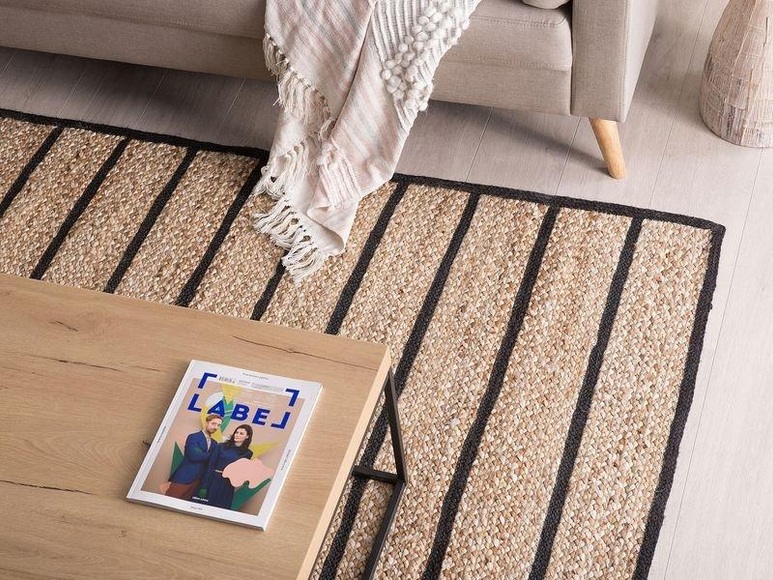Teppich aus Jute Boho KARADONA Teppich aus Jute Boho KARADONA