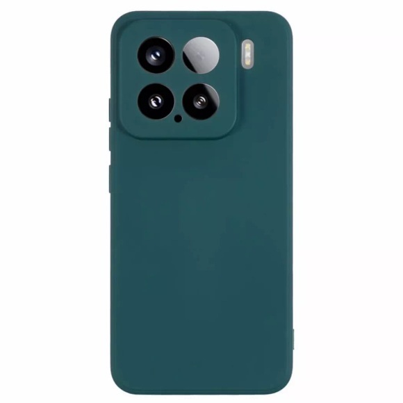 Cover-Discount - Xiaomi 15 Silikon Gummi Hülle, Grün