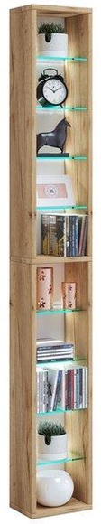 Holz Wandregal Hängeregal Regal Bücherregal Wandboard Deko Glas Rasato XL Holz Wandregal Hängeregal Regal Bücherregal Wandboard Deko Glas Rasato XL