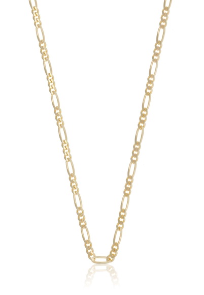 Collier Figaro Gelbgold 750, 2.9mm, 45cm Damen Gelbgold 45cm
