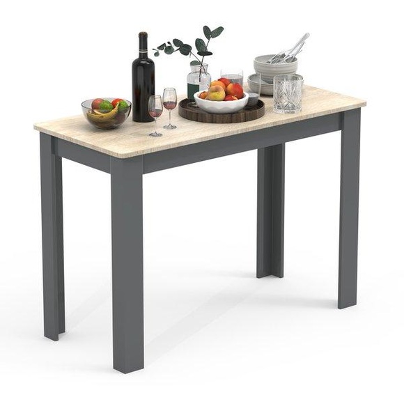 Holz Esstisch Küchentisch Tisch Esal 110 x 50 cm Holz Esstisch Küchentisch Tisch Esal 110 x 50 cm
