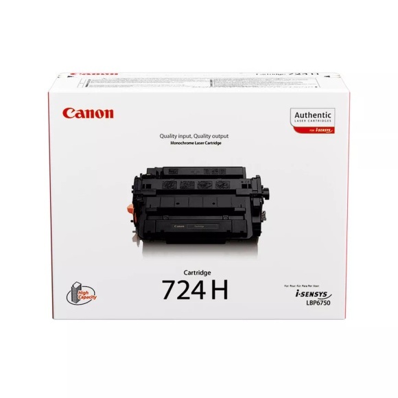Original Tonerpatrone XL schwarz Canon CRG-724H, 3482B002
