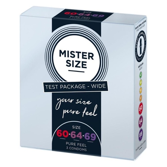 Mister Size Pure Feel 60, 64, 69 Mm 3er Pack Tester | Mister Size