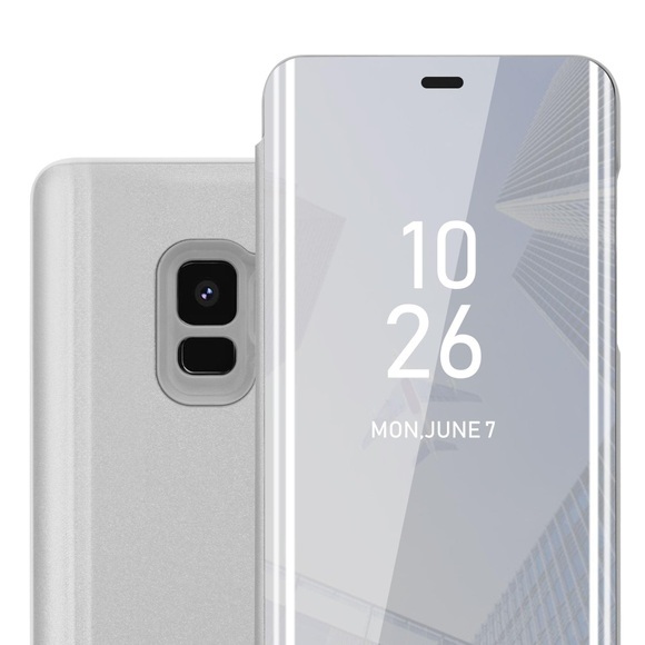 Hülle für Samsung Galaxy S9 Spiegel Standfunktion 360 Grad Schutz