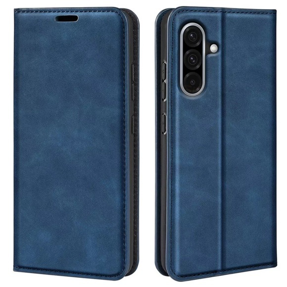 Cover-Discount - Galaxy A36 5G / A56 5G - Stand Flip Case Hülle, Blau