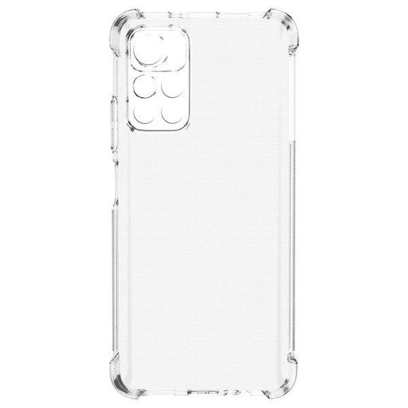 IMAK - Xiaomi Redmi Note 11 Gummi Hülle Air Cushion Fallschutz + Display Folie - Transparent