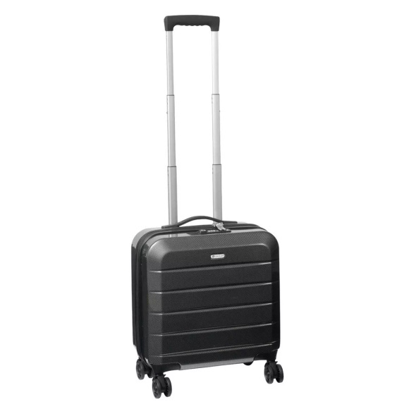 Pilotenkoffer - LONDON 2.0 in Carbon Schwarz