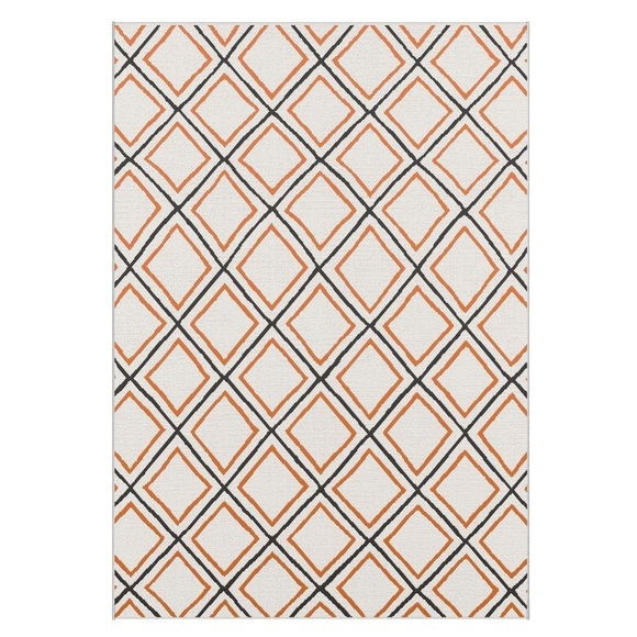 outdoorteppich | berber | creme-orange outdoorteppich | berber | creme-orange