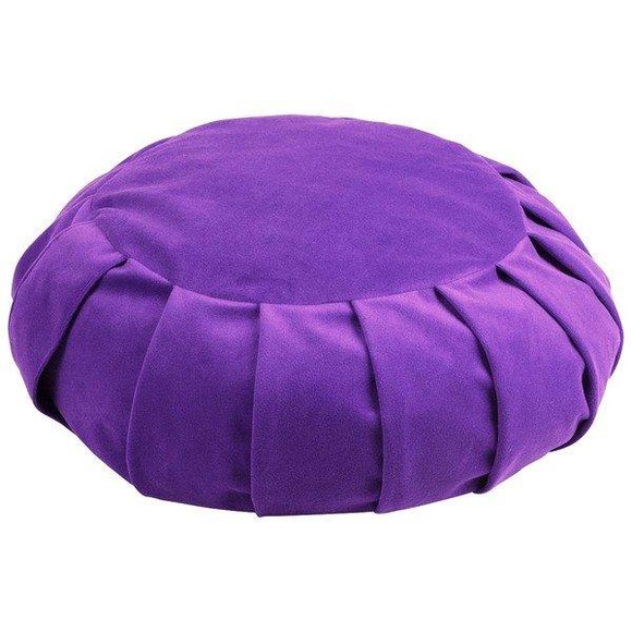 Zafu Zen Meditationskissen Aus Baumwolle Ø 35cm | Mehrere Farben Erhältlich Unisex Violett ONE SIZE