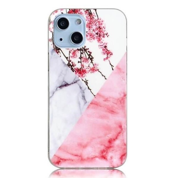 iPhone 14 - Silikon Gummi Case TRI-Marble