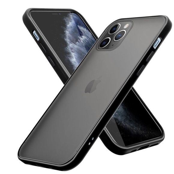Hülle für Apple iPhone 11 PRO MAX Hybrid mit TPU Silikon Innenseite