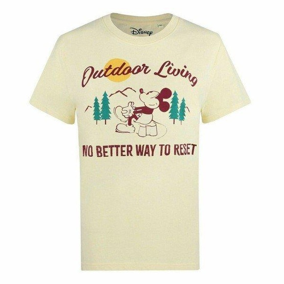 Outdoor Living Tshirt Damen Gelb M