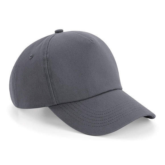 Authentic 5panel Kappe Herren Grau ONE SIZE