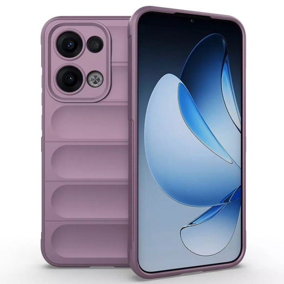 Cover-Discount - OPPO Reno13 Rugged Protective Hülle, Violett