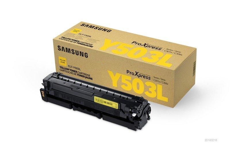 Samsung CLT-Y503L Gelb Tonerkartusche mit hoher Reichweite
