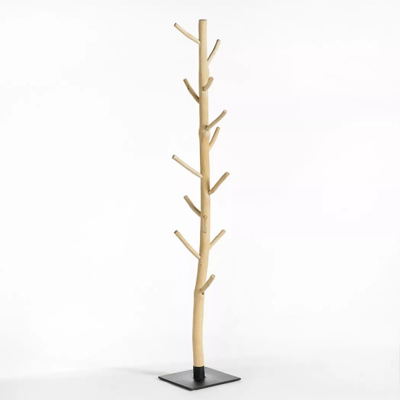 Garderobe aus Teakholz ''Nasaliser''