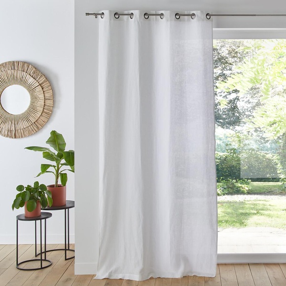 Vorhang Onega Unisex Weiss 135x220cm