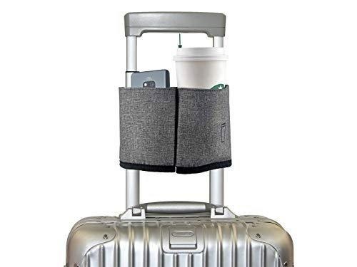 Reise-getränkehalter Hält Zwei Kaffeetassen Passend Für Die Meisten Koffergriffe, Praktisches Unisex Multicolor ONE SIZE
