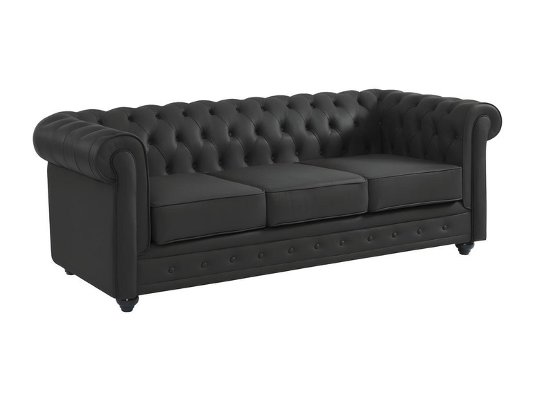 Ledersofa 3Sitzer CHESTERFIELD Büffelleder Ledersofa 3Sitzer CHESTERFIELD Büffelleder