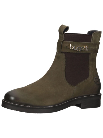bugatti Chelseaboots, mit goldfarbenem Logoschriftzug