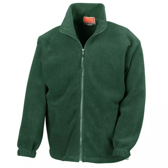 Fleecejacke, Antipilling Herren Waldgrün XL