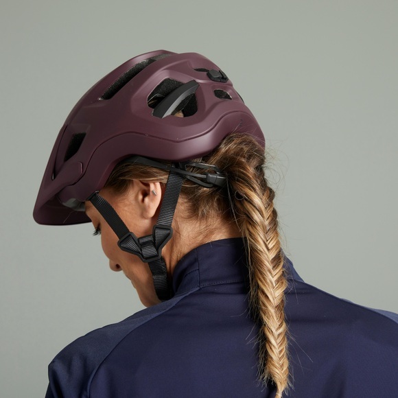 Mtb Fahrradhelm ? Expl 500 Dunkel Unisex Bordeaux S