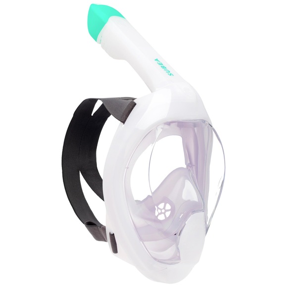 Schnorchelmaske Damenherren Mit Akustikventil - Easybreath 540 Freetalk Unisex L