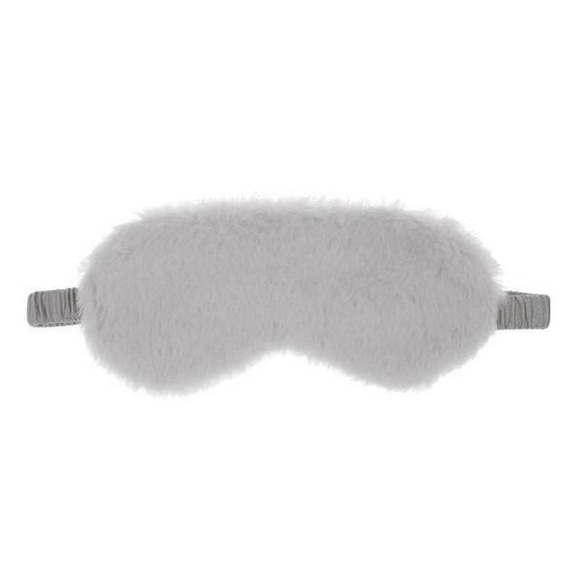 Flauschige Schlafmaske - Hellgrau Unisex ONE SIZE