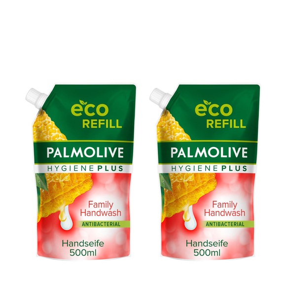 Palmolive Flüssigseife, Hygiene-plus Family, Duo Damen 2X500ML