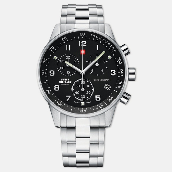 Swiss Military Herren Chronograph Uhr 41mm