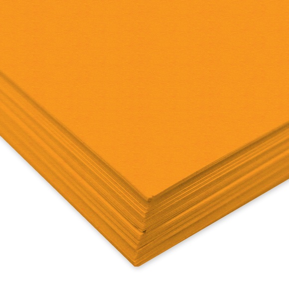 URSUS Tonzeichenpapier A4 2174614 130g, goldgelb 100 Blatt