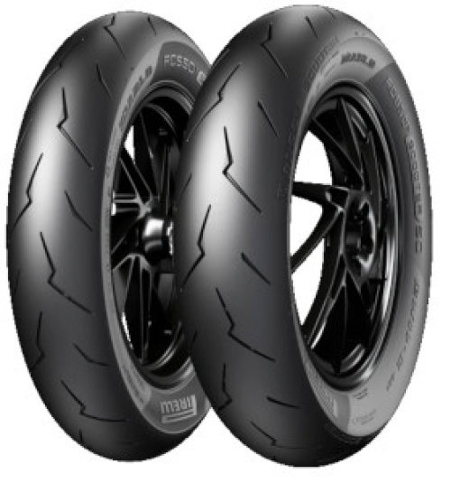 Pirelli Diablo Rosso Scooter SC ( 130/70-13 RF TL 63P roue arrière, M/C )