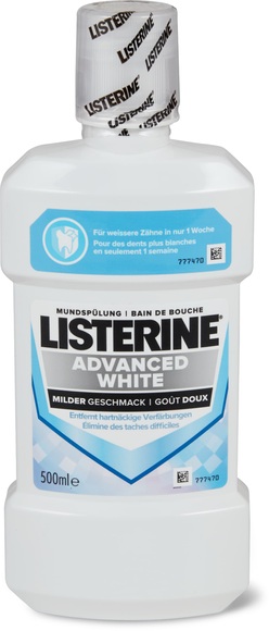 Listerine Advanced White mild (500 ml)