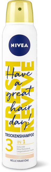 NIVEA Fresh & Mild Trockenshampoo blonde und helle Haartöne (200 ml)