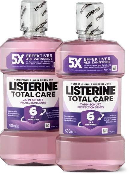 Mundspülung Total Care Damen 2X500ML