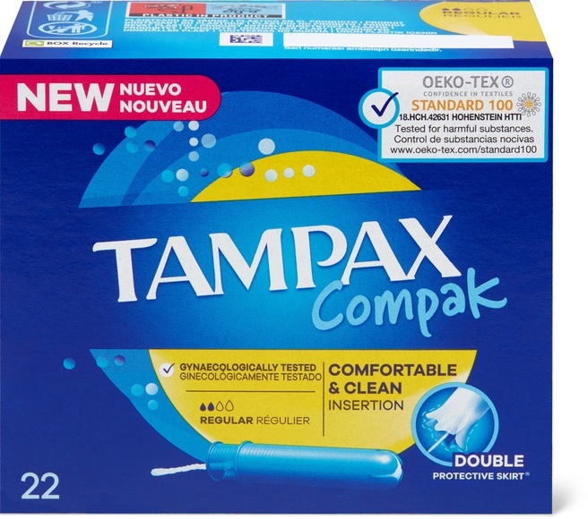 Tampax Compak Regular