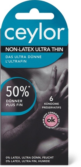 ceylor Non Latex Präservativ Ultra Thin (6 Stück)